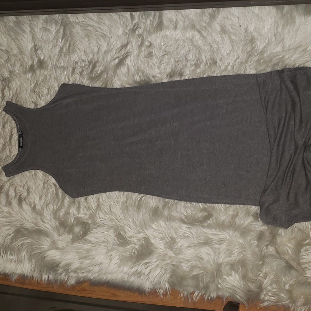 Racer Front Sleeveless Maxi Dress - US 8